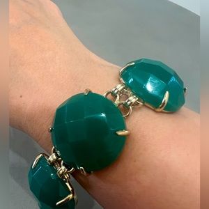 Kendra Scott Cassie Bracelet Emerald Green